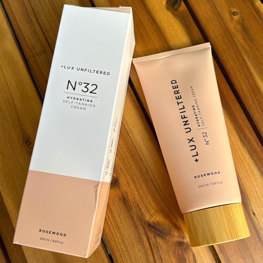 Lux Unfiltered Hydrating Self Tanning Cream Rosewood